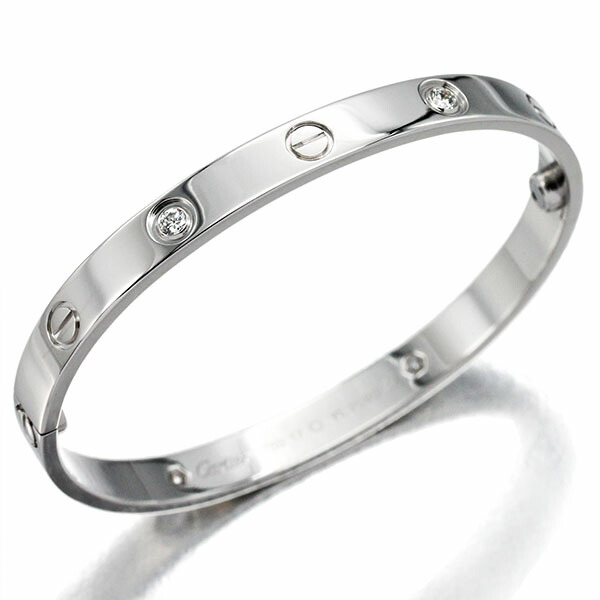 楽天市場】カルティエ Cartier ラブブレス K18PG #17 ピンク