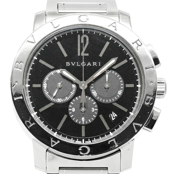 ブル小峡谷 BVLGARI ブルガリブルガリ クロノグラフ BB41SCH 黒いこと文字記号盤 SS メンズウオッチ 自動小銃一巻き 41粍 エル・プリメロ シースルーバック 裏スケ ご覧なさる 成人男性 成人男性 営業マン 生まれ落ちる日 誕生日 差し上げ物 ブランド名