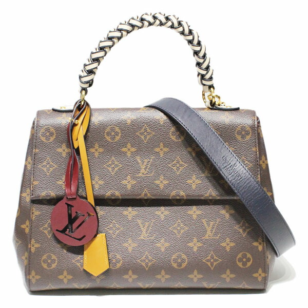 ルイ・ヴィトン LOUIS VUITTON クリュニーMM M44669 モノグラム ハンドバック ショルダーバッグ 2WAY レディース 中古 肩かけ 赤銅色 ゴールド金具 なめし革 PVC LV ロゴタイプ LV惹きつける 通い お出掛け 下げ翼御徒面子 真っただ中御徒面子