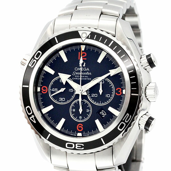 ゼロ OMEGA シーマスター プラネットオーシャン コーアクシャル クロノグラフ 2210.51 45.5粍 黒いこと文字記号盤 SS メンズウオッチ 自動小銃一巻き 中古 ステンレス鋼スチール写真 ダイバーズウォッチ スポーツウォッチ クロノグラフ 商行為 心地よい デイリー