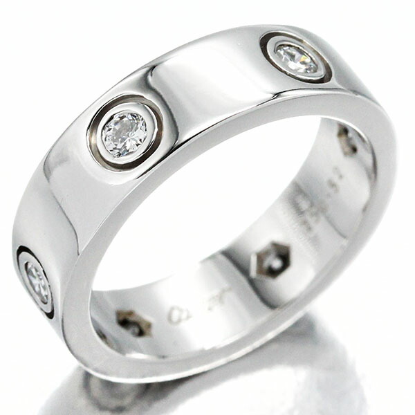 Cartier カルティエ 750 LOVE リング スモールモデル #50 Cartier カルティエ 750 LOVE リング スモールモデル #50 - メルカリ