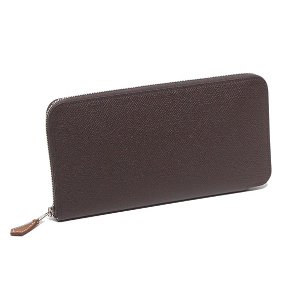 HERMES アザップ オールレザー 長財布 エトゥープ ブラウン ファスナー 楽天市場】【新品】 エルメス 長財布 アザップロング シルクイン メル