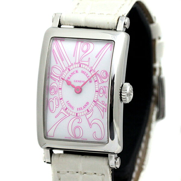 フランクミュラー FRANCK MULLER 日本限定500本 ロングアイランド MOMO2 902QZ JA AC SS/レザー レディース腕時計 クォーツ LONG ISLAND 23mm 女性 彼女 プレゼント 20代 30代 40代 50代