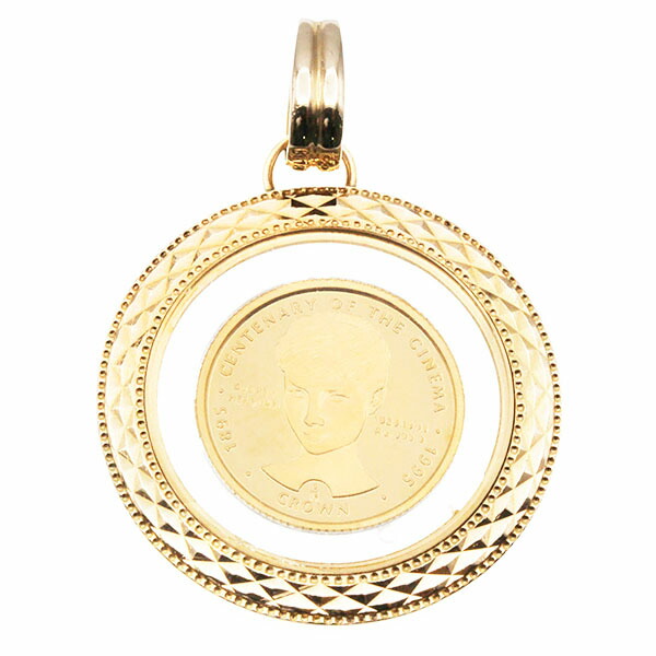 楽天市場】アイルトン・セナ ゴールド・コイン(金貨) ペンダントトップ