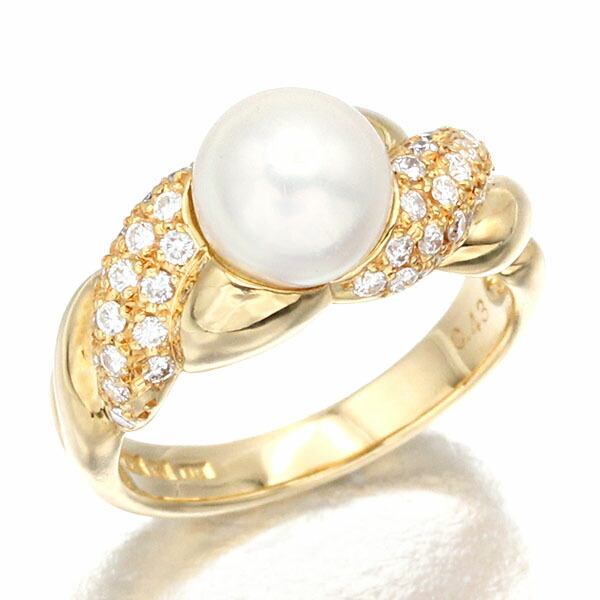 K18YG リナリッチ　リボン ダイヤモンド 17号 総重量3.71g 楽天市場】NINA RICCI ニナリッチ リボン モチーフ ダイヤ リング