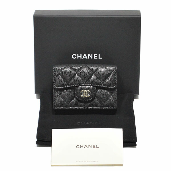 楽天市場】CHANEL シャネル 三つ折り財布 AP3827 B15620