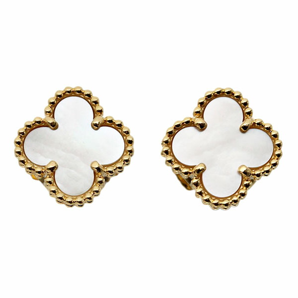 【耳元に咲く上品な輝き】VanCleef &Arpels アルハンブラ ピアス 60702021-1_wm.jpg