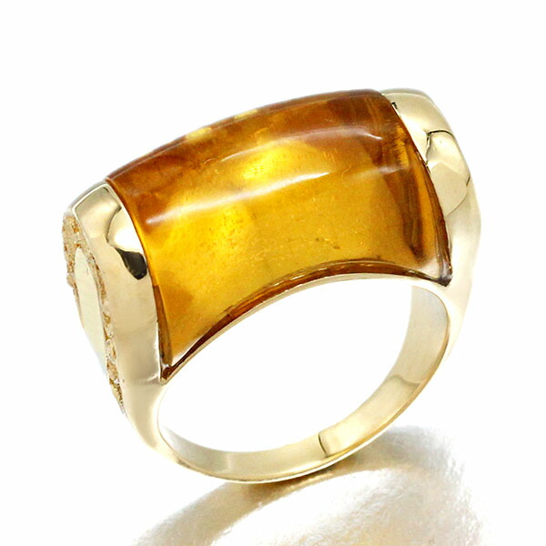 楽天市場】YANES ダイヤモンド リング・指輪 K18イエローゴールド