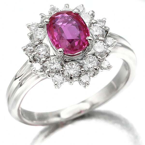 新品仕上げ済み プラチナ ルビー ダイヤモンド リング 11号 R1.33ct D0.70ct Pt900 7.5g 指輪 オーバルミックスカット 宝石 ジュエリー アクセサリー 女性 レディース おしゃれ ファッション 誕生石 7月 誕生日 バースデー 記念日 プレゼント｜質・丸滝