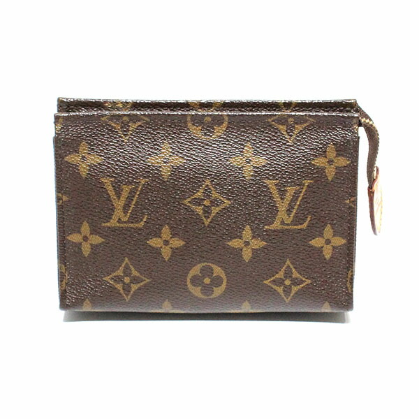 ルイ･ヴィトン LOUIS VUITTON モノグラム ポッシュ・トワレット M47546 コスメポーチ 小物入れ ゴールド金具 ブラウン 茶 BAG レディース 女性 ユニセックス おしゃれ ファッション 誕生日 バースデー プレゼント ブランド 化粧ポーチ 日常使い コンパクト