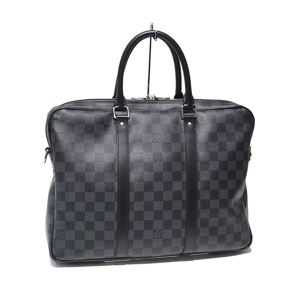 ルイヴィトン LOUIS VUITTON ビジネスバッグ ポルト N41478 ダミエ PDV