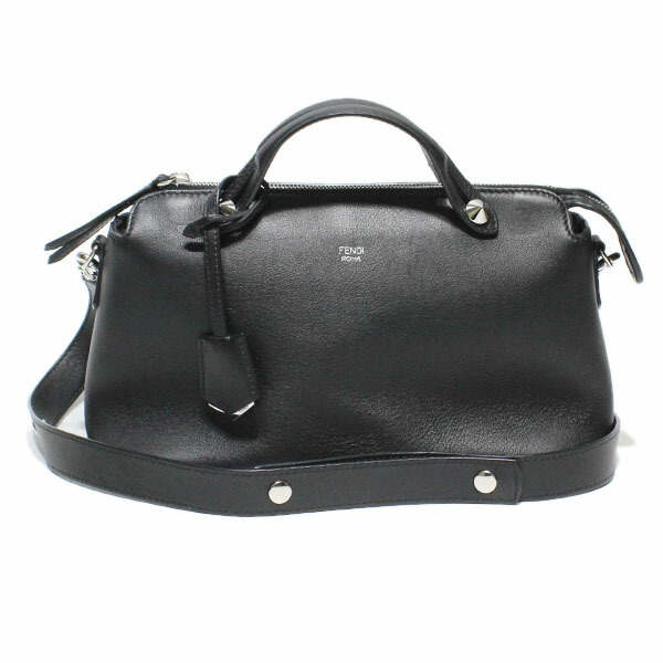 フェンディ FENDI バイザウェイ 並み並み 2WAY御徒面子 8BL124 ショルダーバッグ ハンドバック なめし革 黒 黒いこと BY THE WAY レディース お上さん 今めかしい 流行り物 生まれ落ちる日 誕生日 差し上げ物 ブランド名