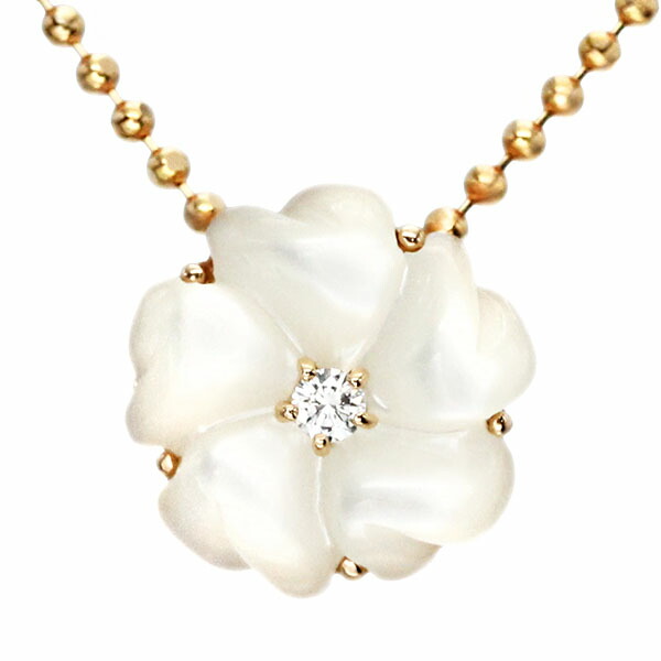 楽天市場】タサキ TASAKI K18YG パール ダイヤモンド ネックレス 42cm