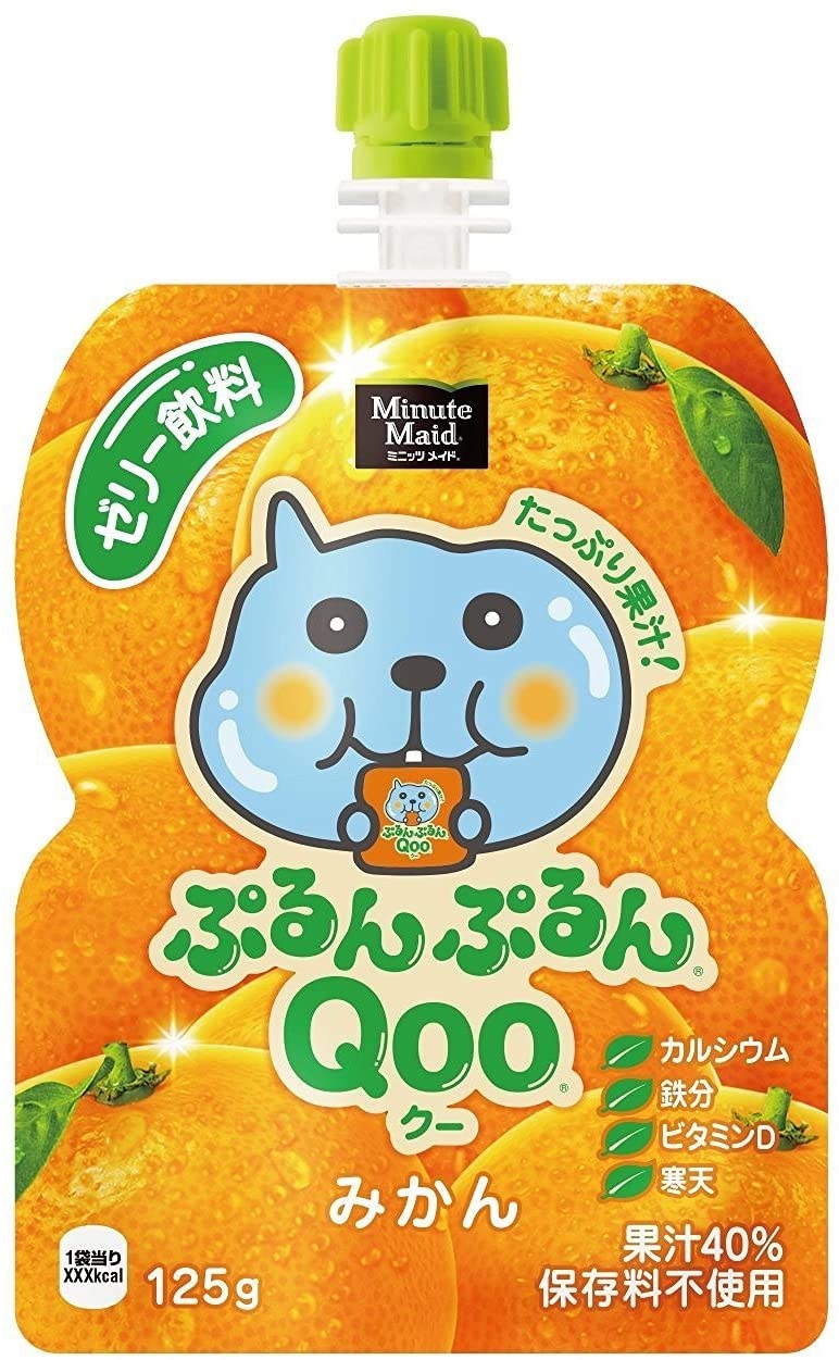 いラインアップ 30個セット ミニッツメイド ぷるんぷるん Qoo クー みかん ゼリー飲料 パウチ 125g×30袋 コカ コーラ コカコーラ  qdtek.vn