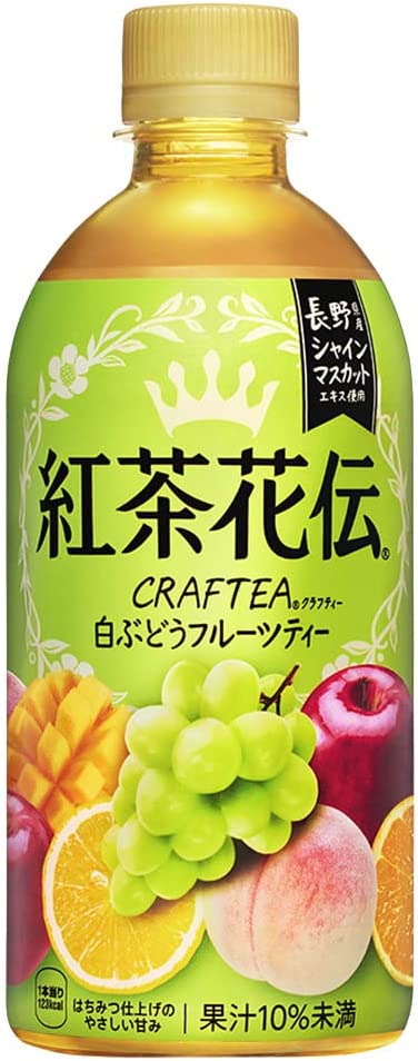 楽天市場】紅茶花伝 クラフティー 白ぶどうフルーツティー 440ml×24本