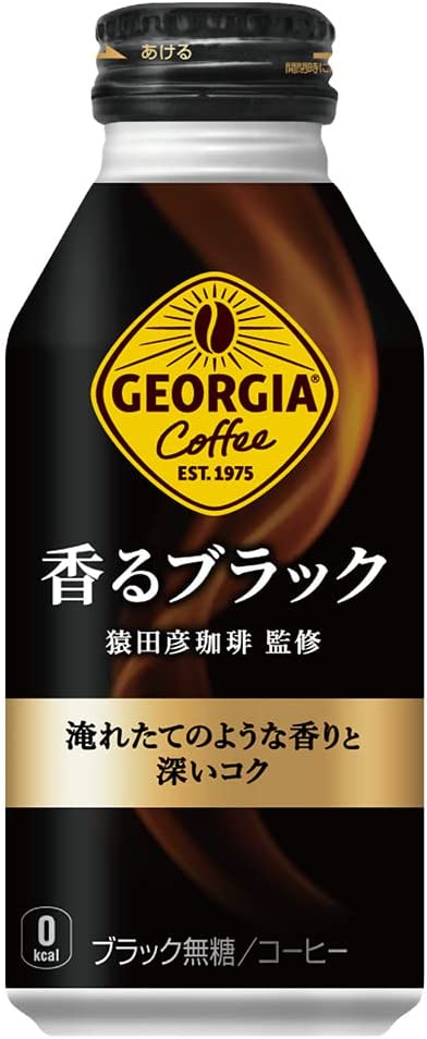 楽天市場】缶コーヒー ジョージア 香るブラック ボトル缶 260ml×24本×2 