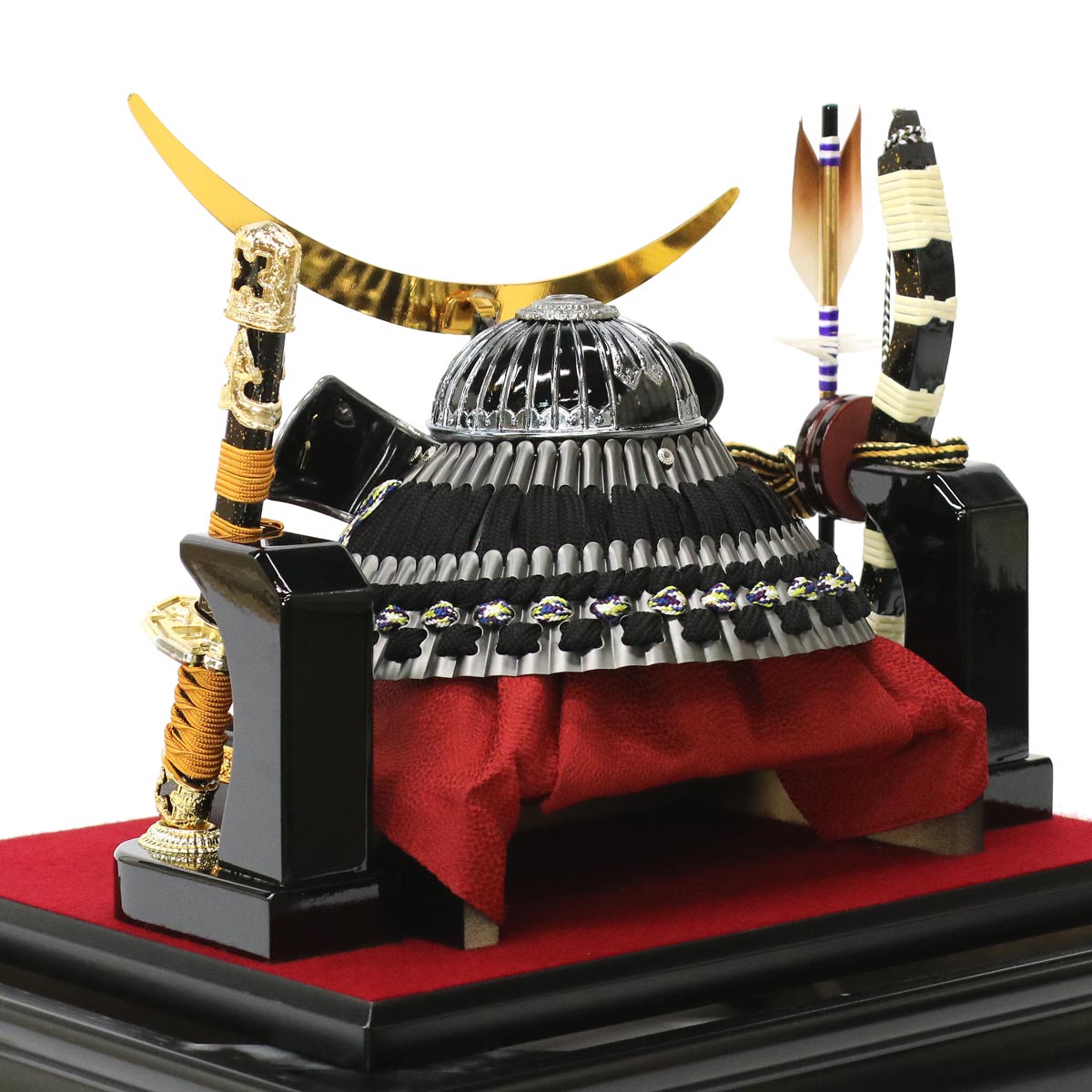 五月人形 久月 兜ケース飾り 10号 久月 伊達 兜飾り 取付きガラスケース ガラスケース オルゴール付き 久月 Goq Kコンパクト おしゃれ 兜ケース飾り 伊達政宗 家紋入れ 兜 ケース飾り 5月人形 端午の節句 P10 Mpgbooks Com