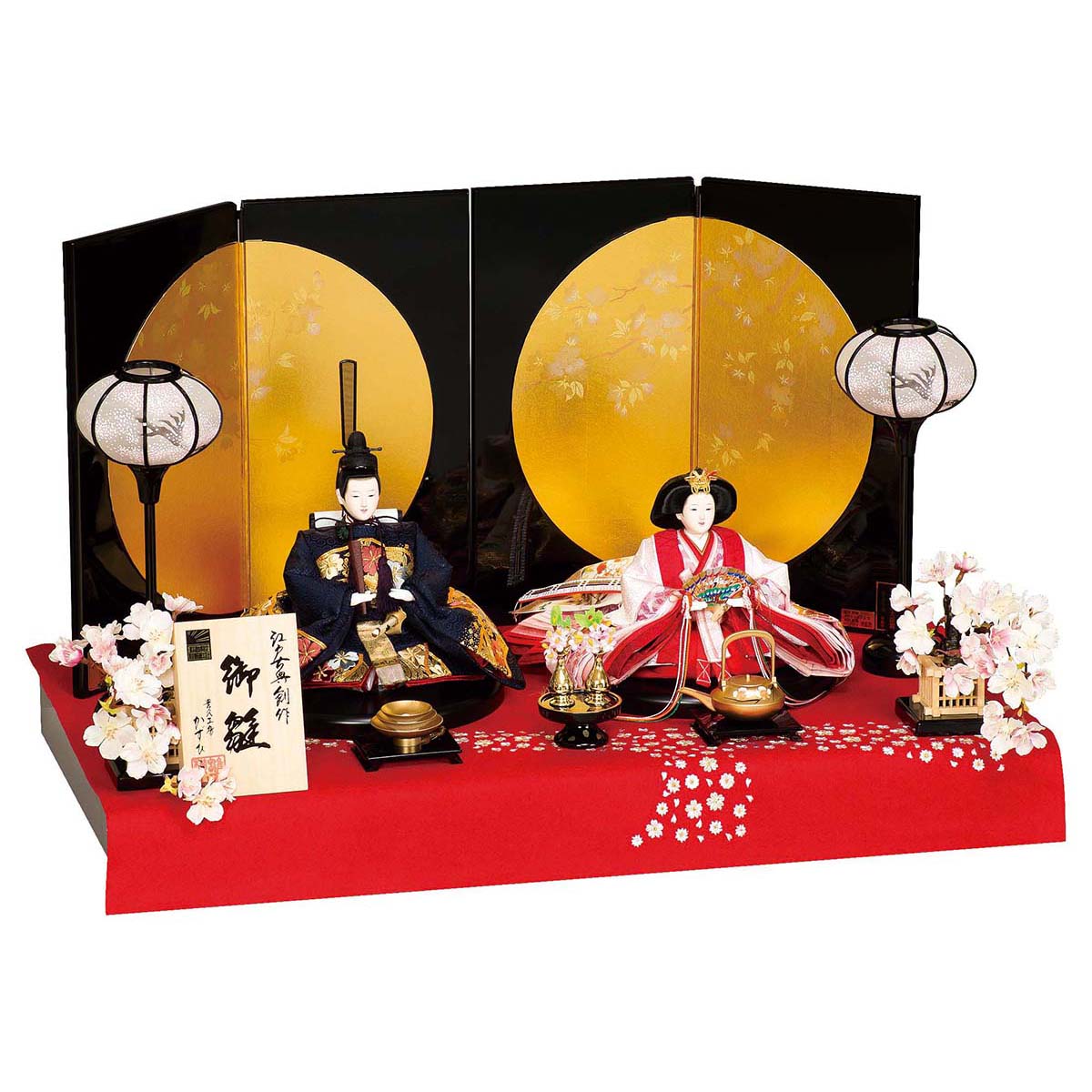 正式的 インテリア おしゃれ かわいい ひな人形 お雛様 Hnh Hf 037おひなさま 三五親王飾り こうえつ 横山一彦作 親王飾り コンパクト 平安豊久 雛人形 雛 P10 平飾り 親王飾り 雛人形 Hnh Hf 037 Csbi Ru