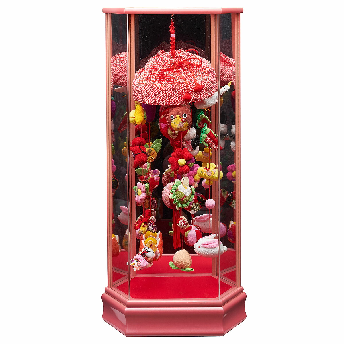 春新作の つるし飾り 六角彩色lg塗り 鏡バック アクリルケース入り 大 桃 Trs Fo 3 604送料無料おしゃれ で かわいい さげもん つるし雛 吊るし飾り で 桃の節句 雛祭り ひな祭り 雛人形 のお祝いに つるし飾り 雛 Trs Fo 3 604 Adrm Com Br