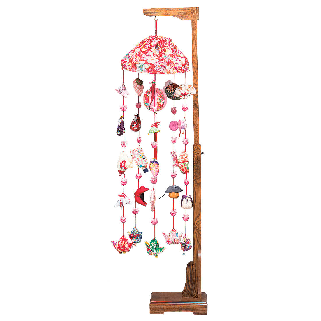 送料無料 即納 さげもん かわいい で おしゃれ Trs H 送料無料 伸縮スタンド付 花もも つるし雛 のお祝いに 雛人形 ひな祭り 雛祭り 桃の節句 で 吊るし飾り つるし飾り Trs H Hf 236 Farys Krynica Pl