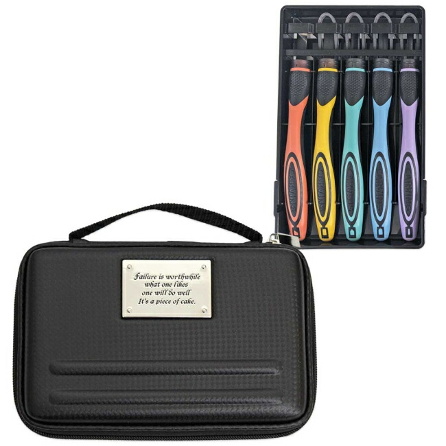 ● 鎖彫り　2品セット商品　／　ハンドメイド作品　【未完成品】 楽天市場】彫刻刀セット ハイパープレイヤー 2WAY グリップ彫刻