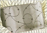 源氏帯 半巾帯 (仕立てもの売り上げ高) 細帯 薄墨色地蔓(つる)【RCP】