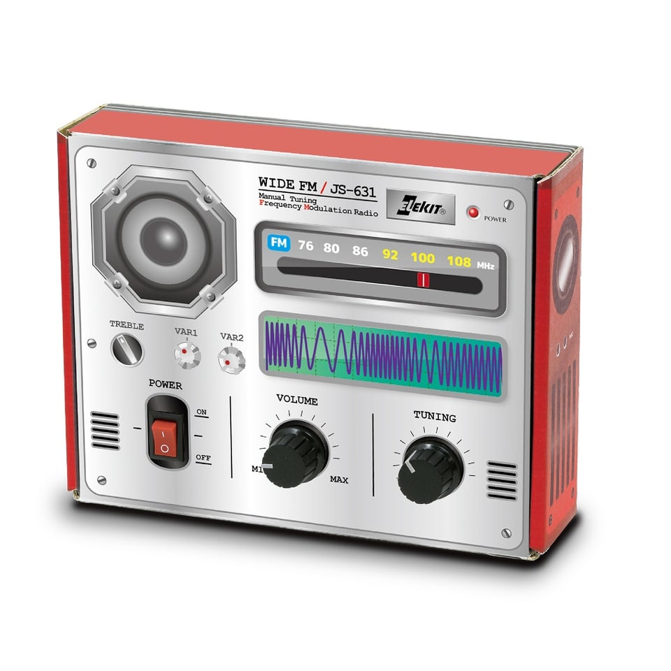楽天市場】FMラジオキット HEX3653 レシーバー 76-108MHz