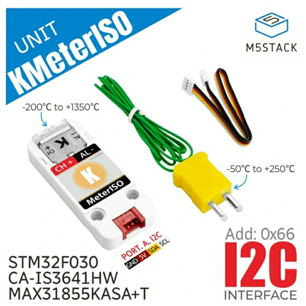 M5Stack Core2 セット(温度センサー　温湿度気圧センサユニット等) M5Stack 公式 ENV IV ユニット 温度湿度気圧センサー付き (SHT40