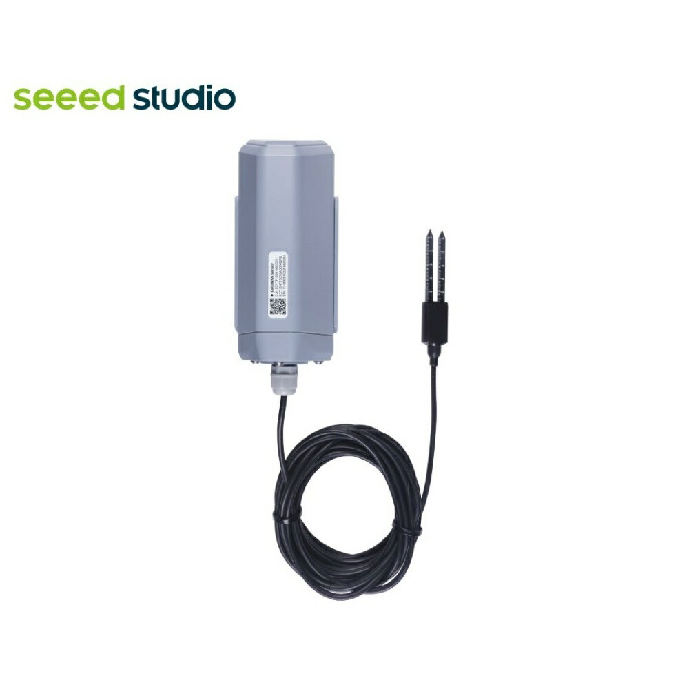 SeeedStudio SenseCAP S2105 LoRaWAN 地びた水分/気温/EC検出器【114992871】
