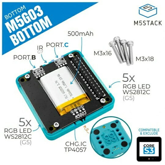 楽天市場】M5Stack M5Stack CoreS3 SE【M5STACK-K128-SE】[エム