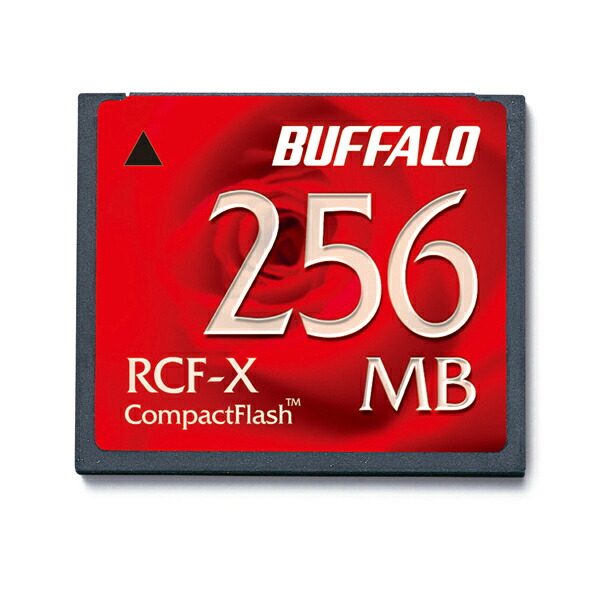 バッファロー コンパクトフラッシュ256MB 【RCF-X256MY】｜マルツオンライン