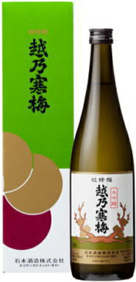 一輪一滴 大吟醸 越乃寒梅 720ml 一輪一滴 – 越乃寒梅 公式通販 | Koshi no Kanbai Official Site