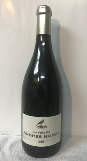 [全国送料無料のお買い得！！] ラ・ヴィーニャ・デ・アンドレス ベンハミン・ロメオ 2005年 750ml 赤｜ECHIGOYA