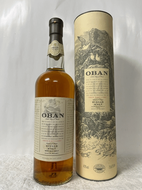 最新な 希少 古酒 正規品 オールドラベル 43％750ml表記 MHD OBAN オーバン 14年 43度 750ml 箱付 qdtek.vn