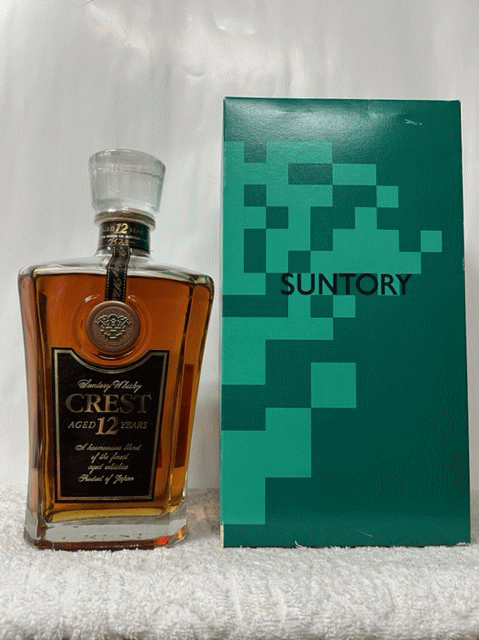 サントリー クレスト12年　ローヤル15年　２本セット　未開封 未開栓 SUNTORY CREST サントリー クレスト 12年 ウイスキー