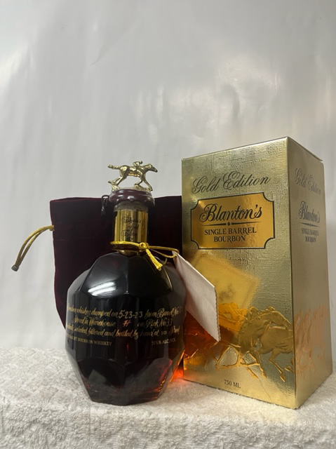 (正規品) 宝酒造 ブラントン シングルバレルバーボン ゴールドエディション 51.5度 750ml 袋 箱付