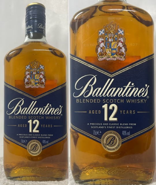✨希少・終買品・新品・箱無し Ballantines 12年 Blended✨ ✨希少・終買品・新品・箱無し Ballantines 12年 Blended✨