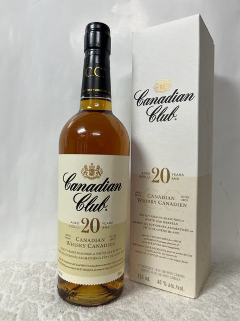 楽天市場】【箱付き】カナディアンクラブ 20年 40度 750ml RS