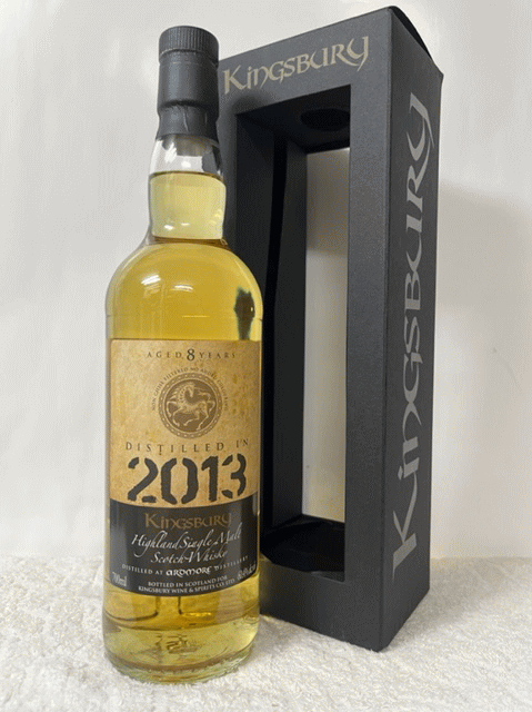 アードモア 2013 8年 キングスバリー ゴールド 60.4度 700ml 箱付|ECHIGOYA