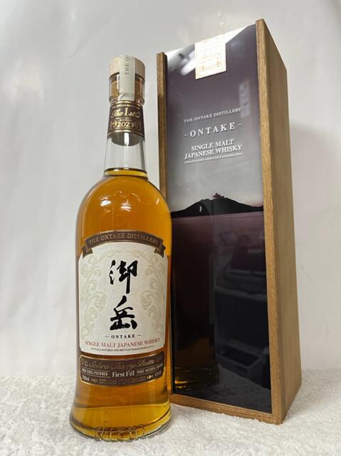 ONTAKE シングルモルトウイスキー1stedition 2本セット新品未開封 挑戦し続ける蔵、西酒造。2019年スタートした御岳蒸留所、待望の