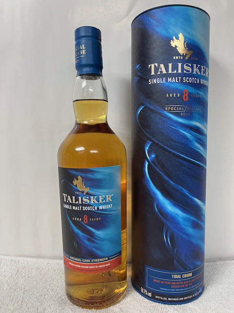 (正規品) タリスカー 8年 ディアジオ スペシャル リリース 2024 MHD 筒形ケース付 58.7度 700ml
