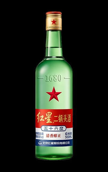 楽天市場】20本セット（1ケース売り）！！ 紅星 二鍋頭酒（アル