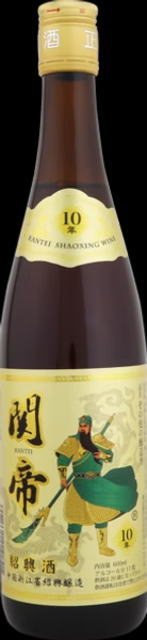 ［全国送料無料！！］ 関帝陳年10年紹興酒 17度 600ml&times;12本入｜ECHIGOYA