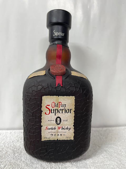 オールドパー　スーペリア　750ml 43％　未開栓　箱あり Yahoo!オークション -「オールドパー スーペリア」の落札相場