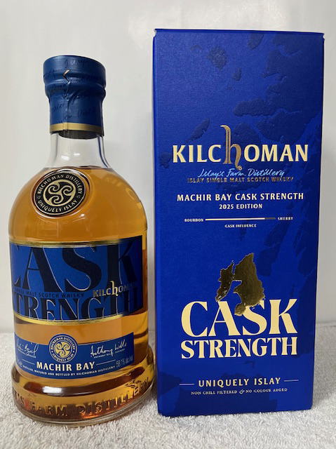 キルホーマン マキャーベイ カスクストレングス アイラ シングルモルト スコッチウイスキー 箱付 58.1度 700ml|ECHIGOYA