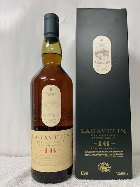 楽天市場】【旧ボトル】ラガヴーリン16年 43度 700ml 正規品 （専用BOX