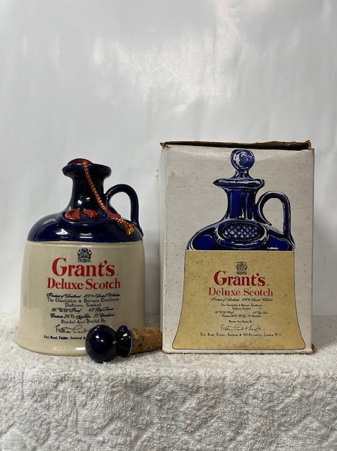 楽天市場】□オールドボトル□ グランツ 21年 ロイヤルドルトン 陶器