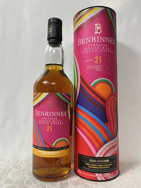 ［全国送料無料！！］(正規品) ベンリネス 21年 Grand Crescend 2024 スペシャルリリース 2024 55度 700ml 専用ケース付｜ECHIGOYA 42,900円