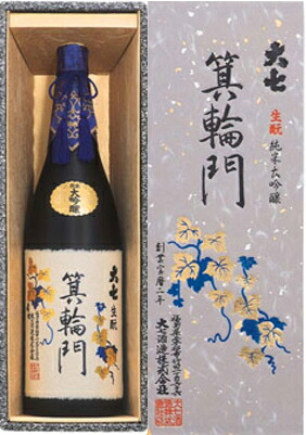 大七 箕輪門 純米大吟醸 1800ml みのわもん 日本酒 清酒 1.8L
