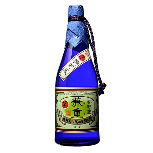 &times;6 甕貯蔵 兼重 本格芋焼酎 25度 720ml瓶&times;6本 濱田酒造 伝兵衛蔵(鹿児島) かめちょぞう かねしげ｜ECHIGOYA